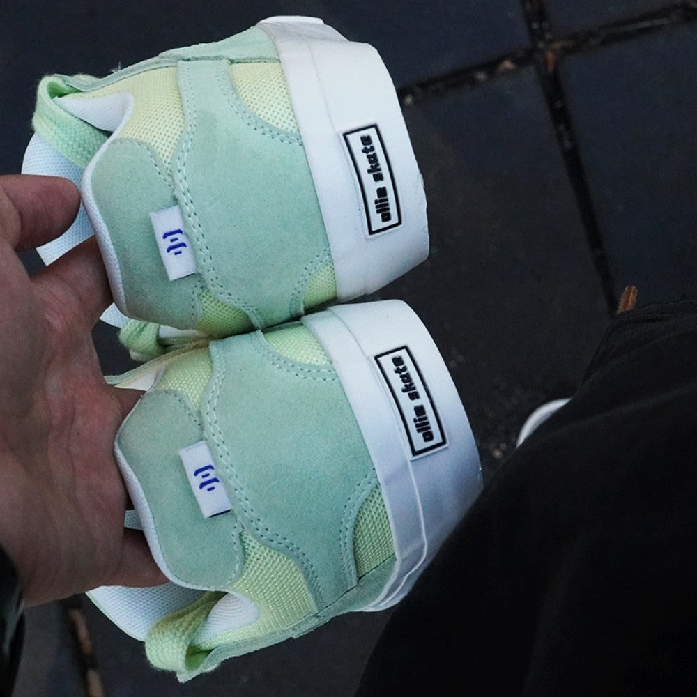 BAKE Green Suede Low Top