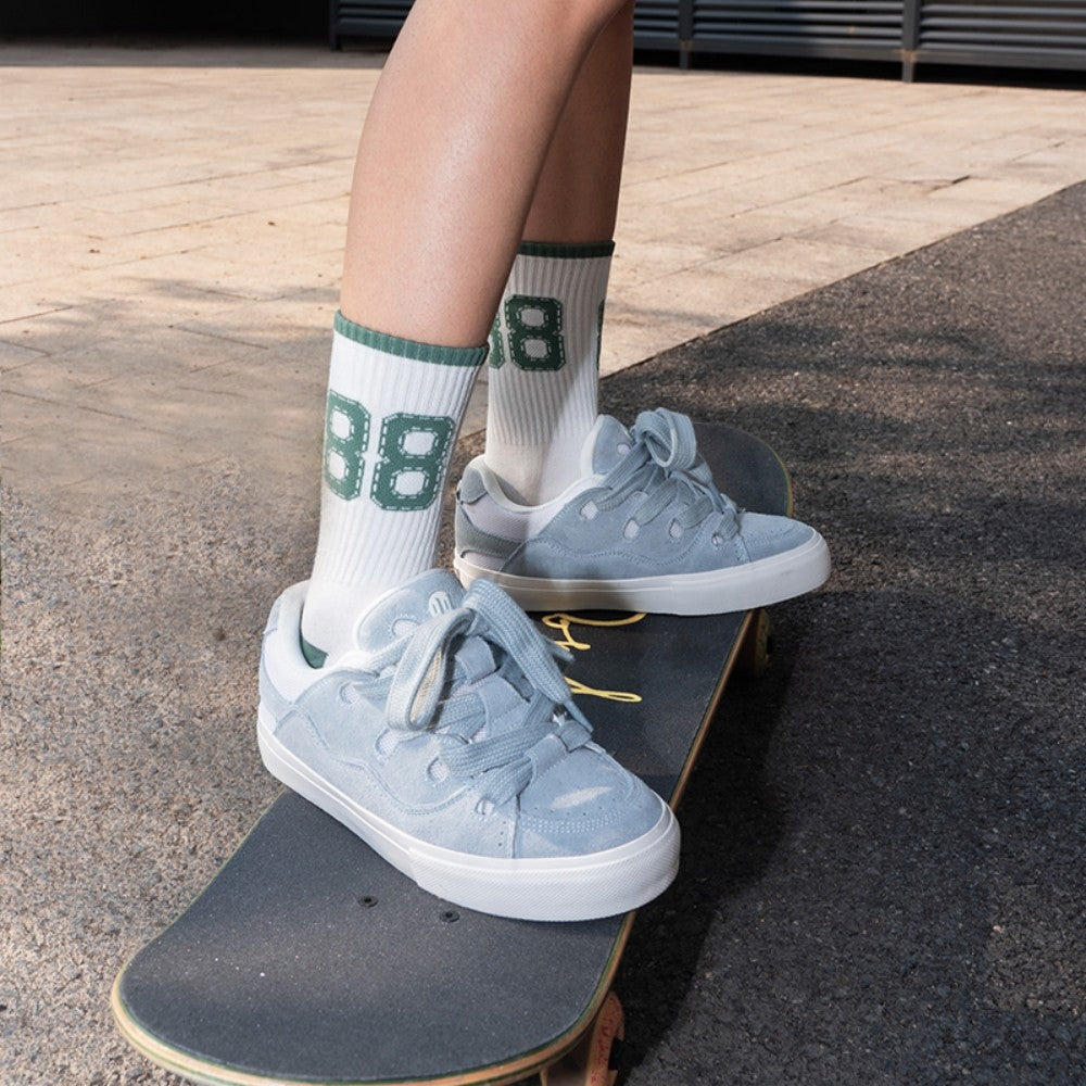 BAKE grey chunky low top