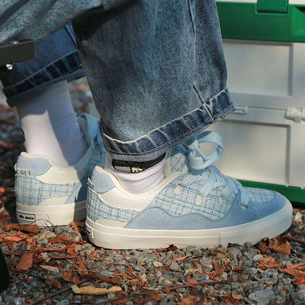 BAKE Blue Low-Top Canvas