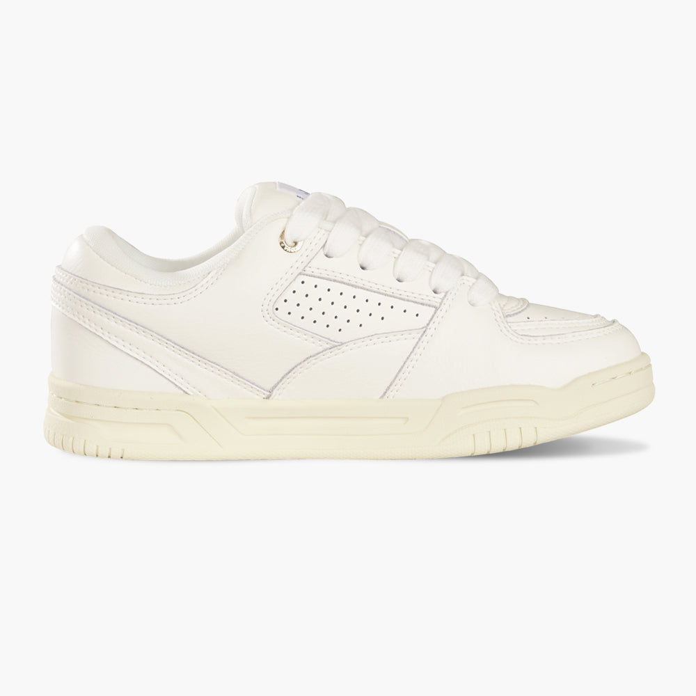 Baskets basses blanches à semelles dures Ollieskate pour hommes et femmes