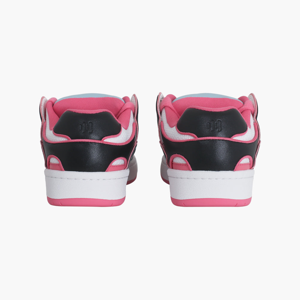 Baskets décontractées en cuir véritable rouge pour femmes Ollieskate