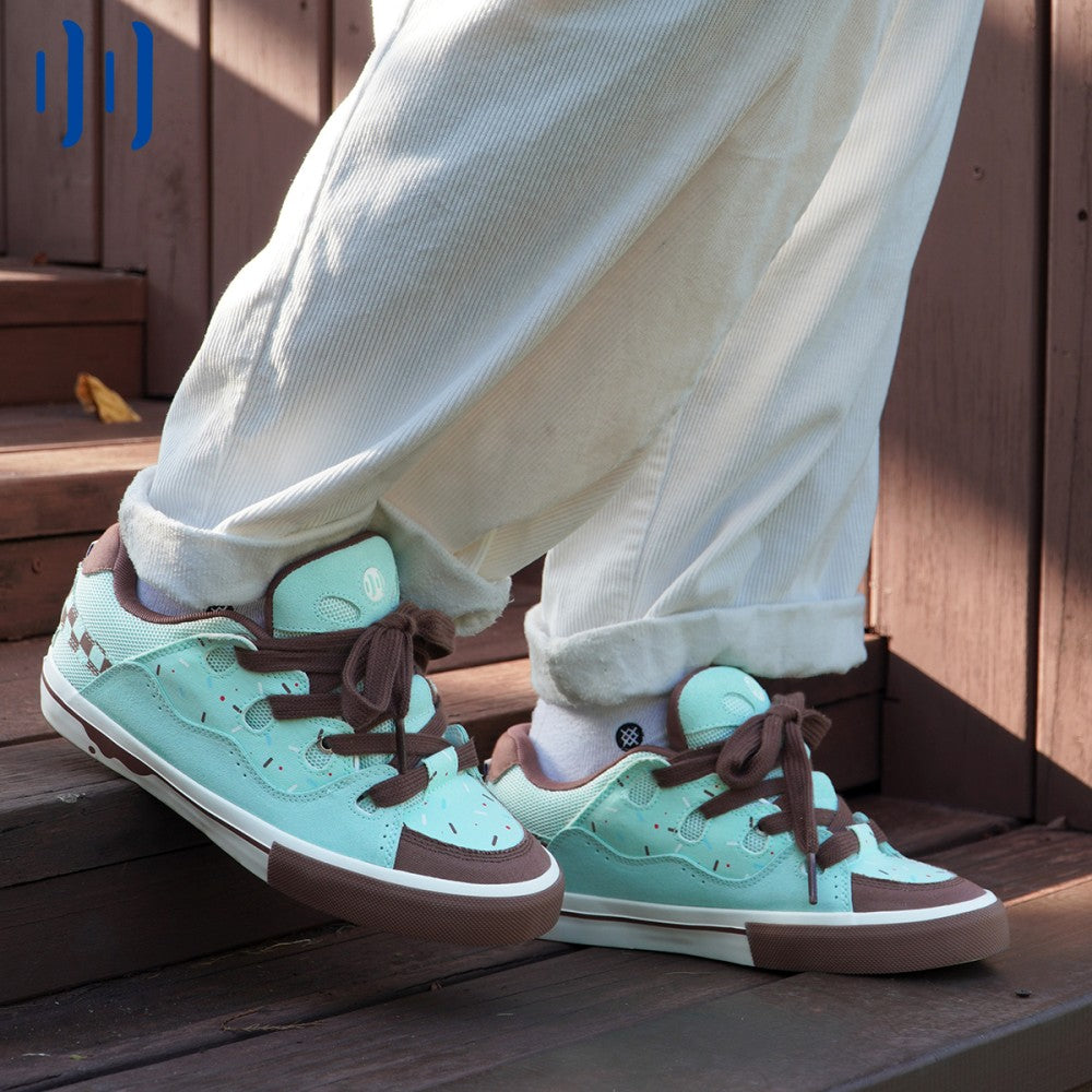 BAKE Retro Mintgrün Low Top
