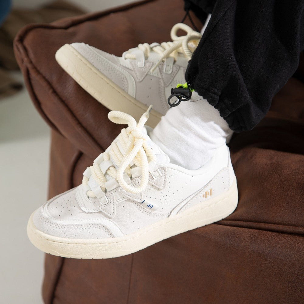 Chaussures de skate décontractées Ollieskate pour hommes et femmes avec tige en daim de vache