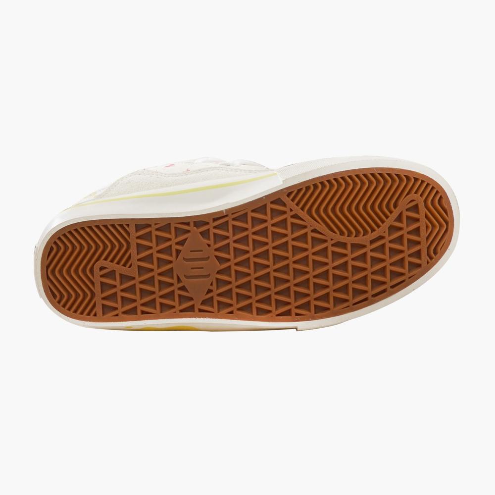 Chaussures de skateboard décontractées Ollieskate pour femmes, jolies chaussures rouges ornées d'abricot