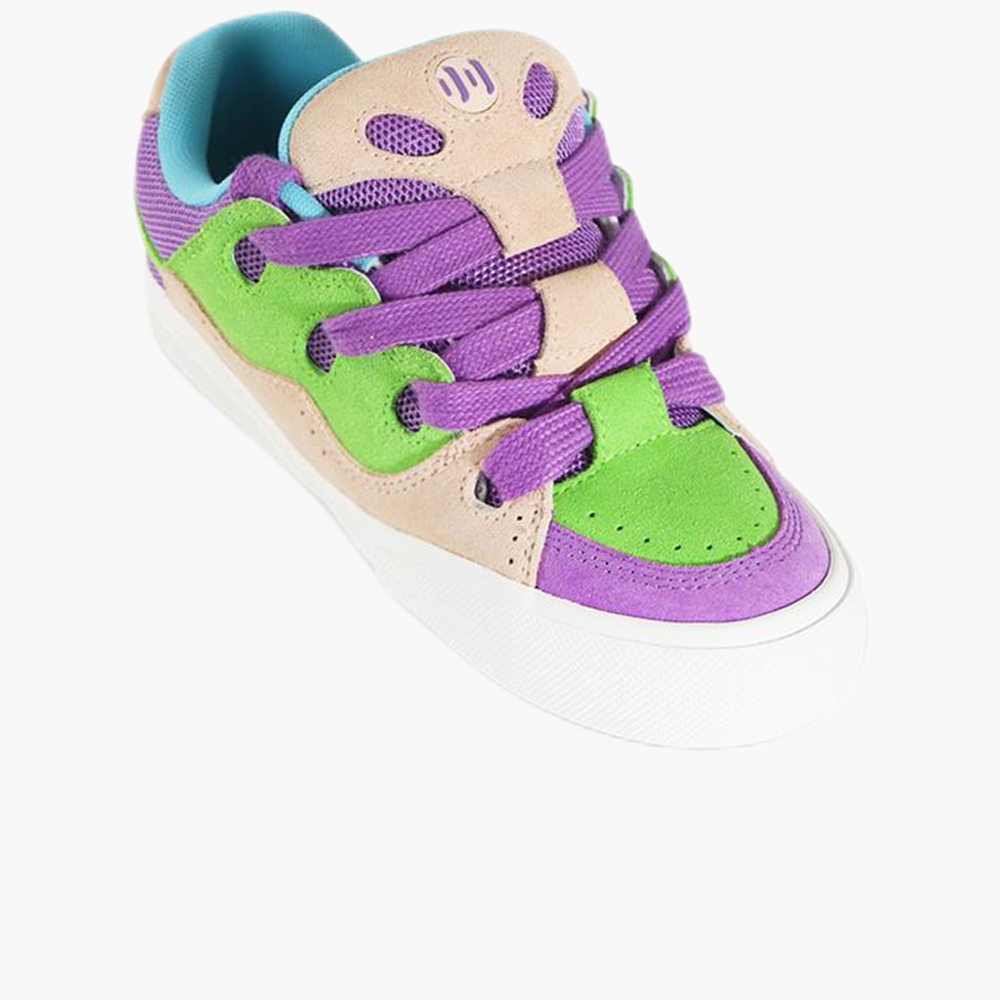 Chaussures de skate décontractées colorées en cuir suédé pour hommes et femmes Ollieskate