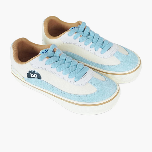 MOGU blue retro low top