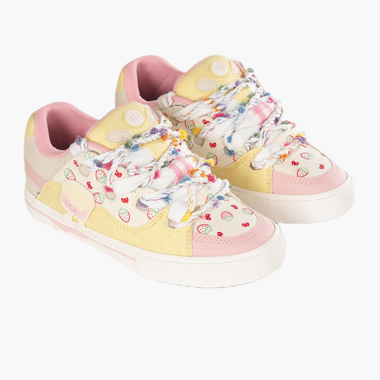 BAKE Yellow Strawberry Low Top