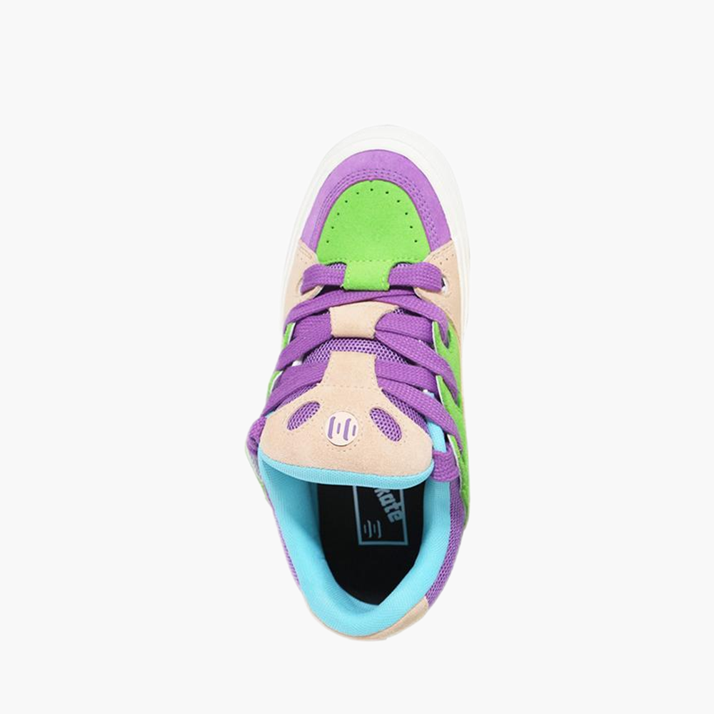 Chaussures de skate décontractées colorées en cuir suédé pour hommes et femmes Ollieskate
