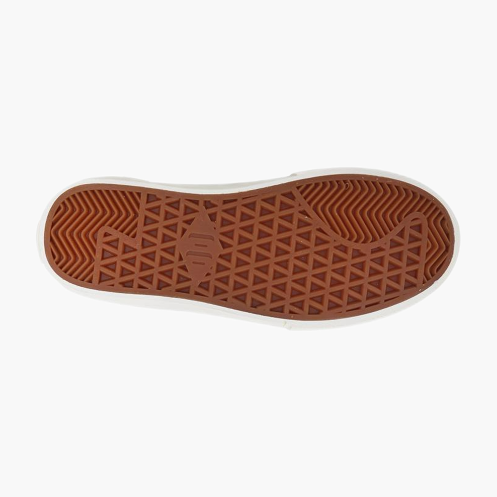 TOS Green low-top suede leather