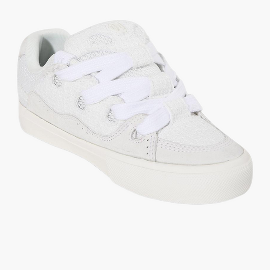 BAKE White Low-Top Canvas