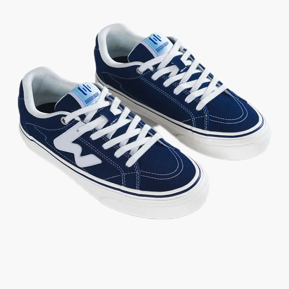 OLLIE navy blue low top shoes