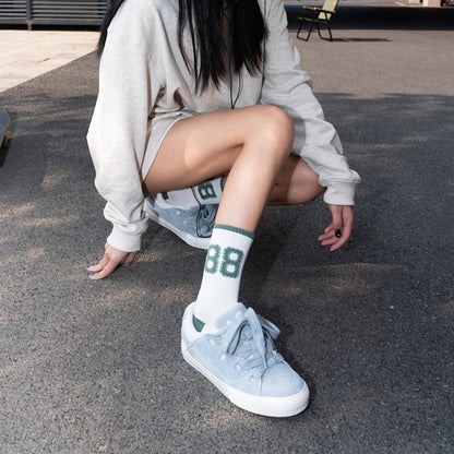 BAKE grey chunky low top