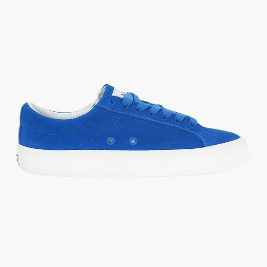 TOS Blue low-top suede leather