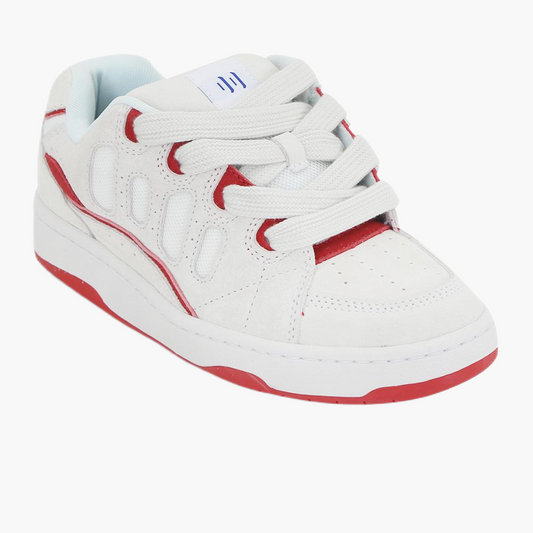 SPIN Red Low Top Chunky