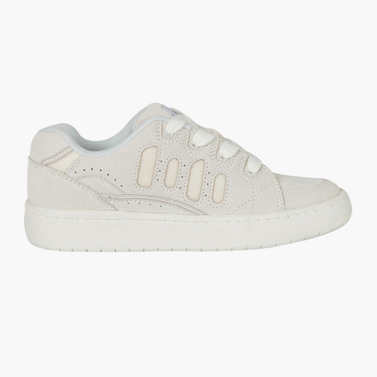 SPIN White Low Top Chunky