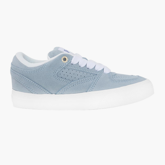 BOL blue low-top suede