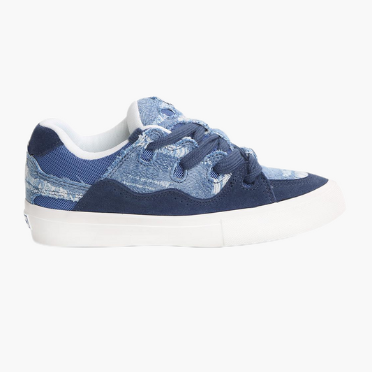 BAKE Blue Denim Suede Low Top