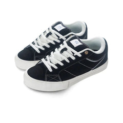 Ollieskate non-slip wear-resistant men's and women's black skateboard shoes