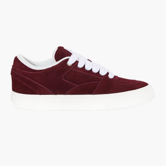 BOL red low-top suede