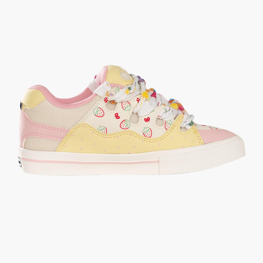 BAKE Yellow Strawberry Low Top