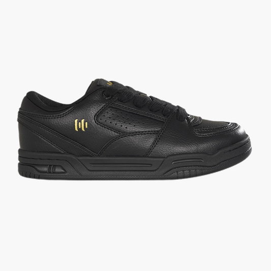 BOLIII Black vintage low-top cowhide