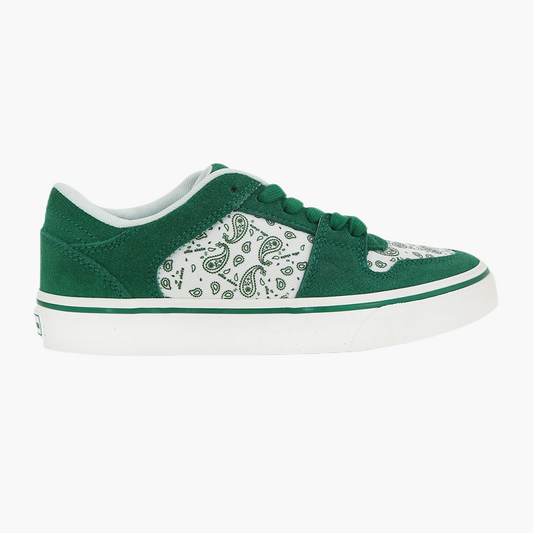 TNT Green Low-Top Canvas Suede