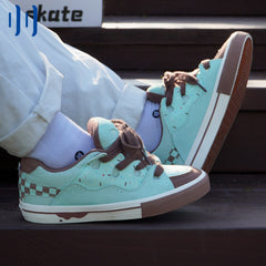 BAKE retro mint green low top