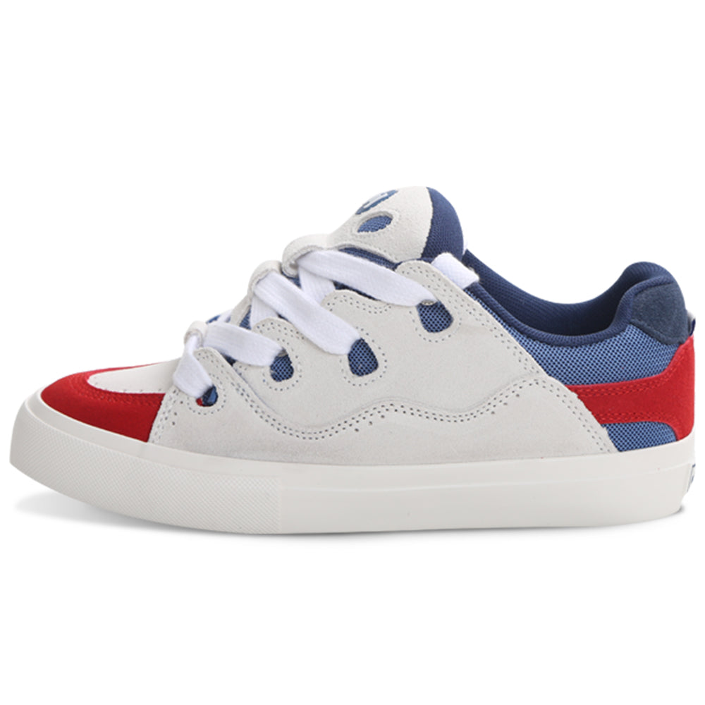 Ollieskate men's and women's leather, suede and colorblock casual skate shoes