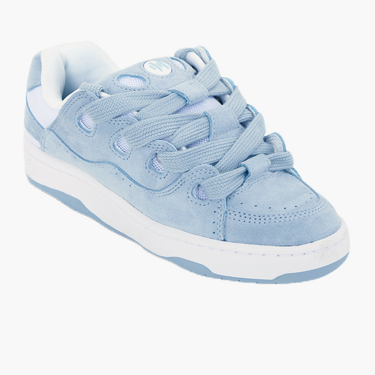 BAKE II Blue Suede Low Top